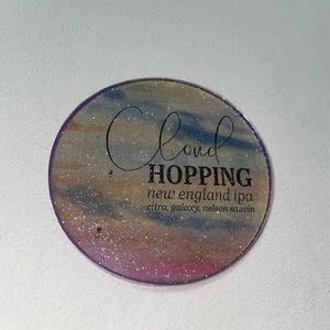 Humble Forager Brewing "Cloud Hopping" Coaster